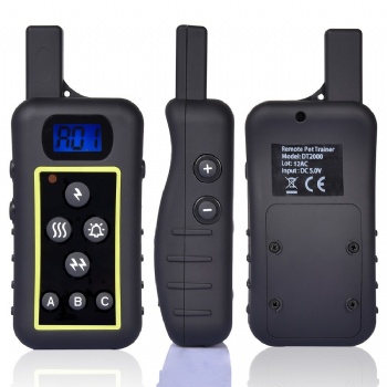 2000Meters Remote Control Dog Training Shock Collar Hunting Pet Trainer Collars for Medium/Large Hound Dogs