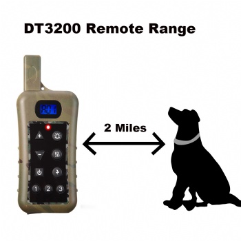 DT3200 Professional Hunting Dog Trainer Collars with remote range 300meters