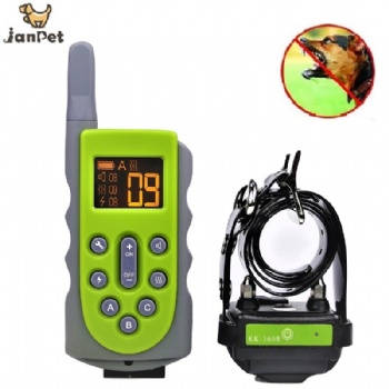 JANPET 650 Yards Remote Dog Training Shock Collar Obedience No Bark Trainer Waterproof E-Collar