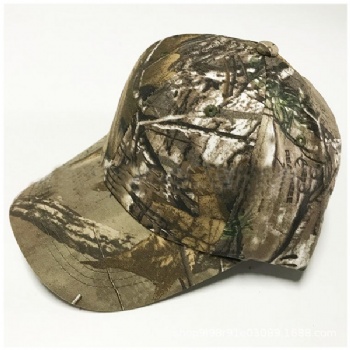 Outdoor hunting baseball cap leaves camouflage sunshade sun hat