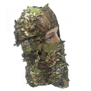 3D Leaf Camouflage Hunting Mask Tactical Headgear Camping Headgear