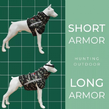 Wild Boar Dog Catch Vest Outside Pig Hunting Clothes Hog Cut Gear Vest With Collar Protection Scurity Dog Clothes Hunting Armor